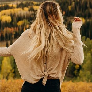 Urban Outfitters Oversized Button Up Thermal